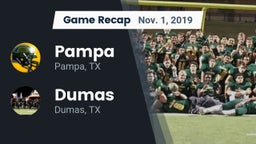 Recap: Pampa  vs. Dumas  2019