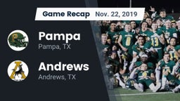 Recap: Pampa  vs. Andrews  2019