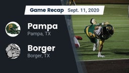 Recap: Pampa  vs. Borger  2020