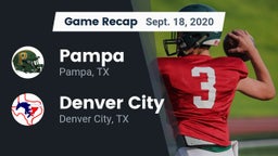 Recap: Pampa  vs. Denver City  2020