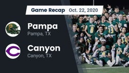 Recap: Pampa  vs. Canyon  2020