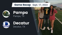 Recap: Pampa  vs. Decatur  2022