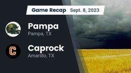 Recap: Pampa  vs. Caprock  2023