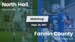 Matchup: North Hall High vs. Fannin County  2017
