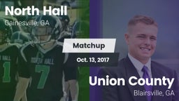 Matchup: North Hall High vs. Union County  2017