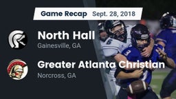 Recap: North Hall  vs. Greater Atlanta Christian  2018