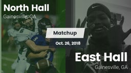 Matchup: North Hall High vs. East Hall  2018