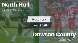 Matchup: North Hall High vs. Dawson County  2018