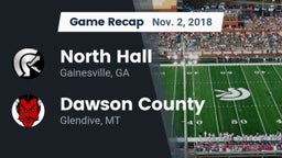 Recap: North Hall  vs. Dawson County  2018