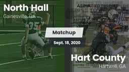 Matchup: North Hall High vs. Hart County  2020