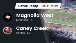 Recap: Magnolia West  vs. Caney Creek  2019