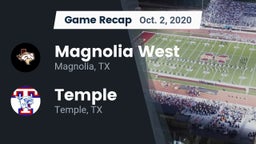 Recap: Magnolia West  vs. Temple  2020