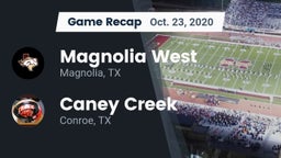 Recap: Magnolia West  vs. Caney Creek  2020