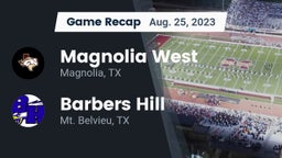 Recap: Magnolia West  vs. Barbers Hill  2023