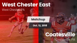 Matchup: East  vs. Coatesville  2018