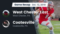 Recap: West Chester East  vs. Coatesville  2018