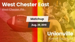 Matchup: East  vs. Unionville  2019