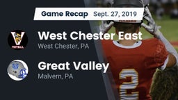 Recap: West Chester East  vs. Great Valley  2019