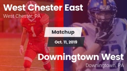 Matchup: East  vs. Downingtown West  2019