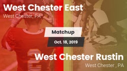 Matchup: East  vs. West Chester Rustin  2019