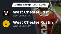 Recap: West Chester East  vs. West Chester Rustin  2019