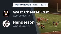 Recap: West Chester East  vs. Henderson  2019