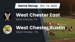 Recap: West Chester East  vs. West Chester Rustin  2020