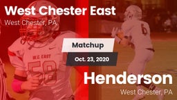 Matchup: East  vs. Henderson  2020