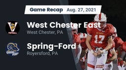 Recap: West Chester East  vs. Spring-Ford  2021