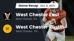 Recap: West Chester East  vs. West Chester Rustin  2021