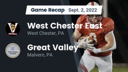 Recap: West Chester East  vs. Great Valley  2022