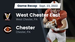 Recap: West Chester East  vs. Chester  2022