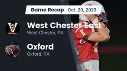 Recap: West Chester East  vs. Oxford  2023