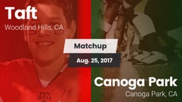 Matchup: Taft  vs. Canoga Park  2017