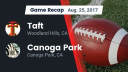 Recap: Taft  vs. Canoga Park  2017
