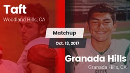 Matchup: Taft  vs. Granada Hills  2017