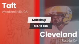 Matchup: Taft  vs. Cleveland  2017