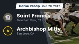 Recap: Saint Francis  vs. Archbishop Mitty  2017