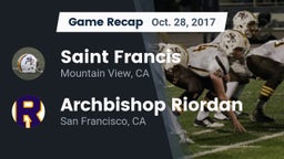 Recap: Saint Francis  vs. Archbishop Riordan  2017