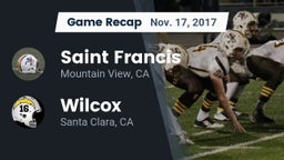 Recap: Saint Francis  vs. Wilcox  2017