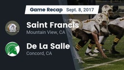 Recap: Saint Francis  vs. De La Salle  2017