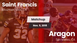 Matchup: Saint Francis High vs. Aragon  2018
