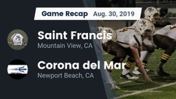 Recap: Saint Francis  vs. Corona del Mar  2019