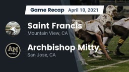 Recap: Saint Francis  vs. Archbishop Mitty  2021