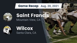 Recap: Saint Francis  vs. Wilcox  2021