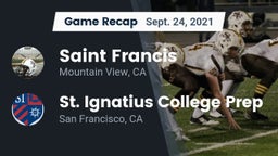 Recap: Saint Francis  vs. St. Ignatius College Prep 2021