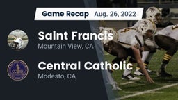 Recap: Saint Francis  vs. Central Catholic  2022