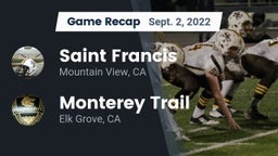 Recap: Saint Francis  vs. Monterey Trail  2022