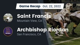 Recap: Saint Francis  vs. Archbishop Riordan  2022
