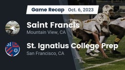 Recap: Saint Francis  vs. St. Ignatius College Prep 2023